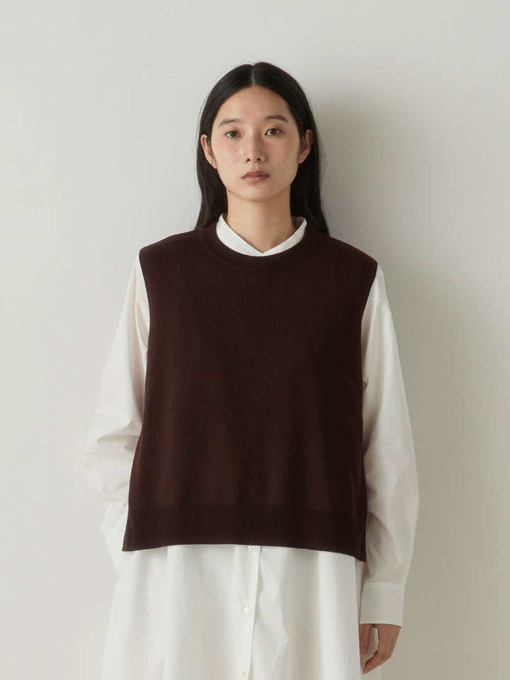 3-720298 side ribbon vest