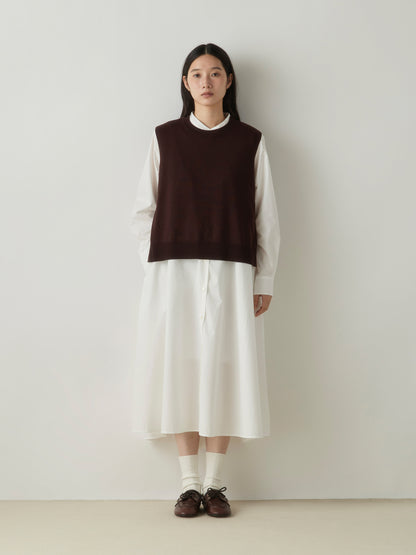 3-720298 side ribbon vest