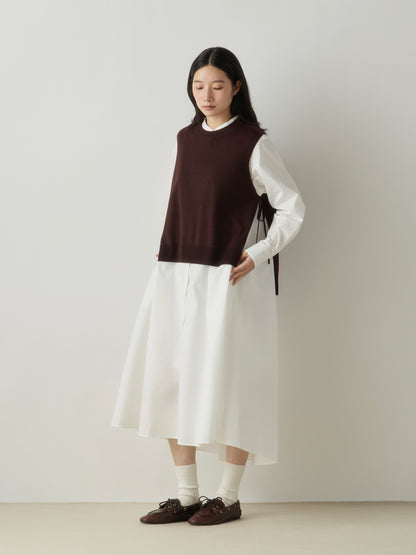 3-720298 side ribbon vest