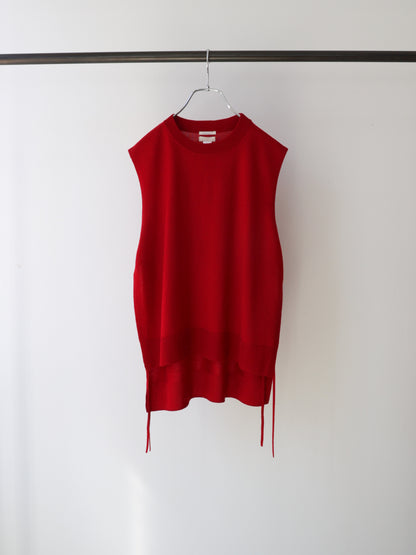 3-720298 side ribbon vest