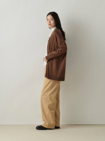 3-720300 wide knit cardigan