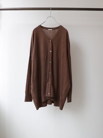 3-720300 wide knit cardigan