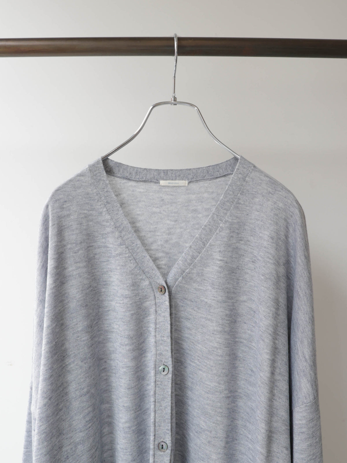 3-720300 wide knit cardigan