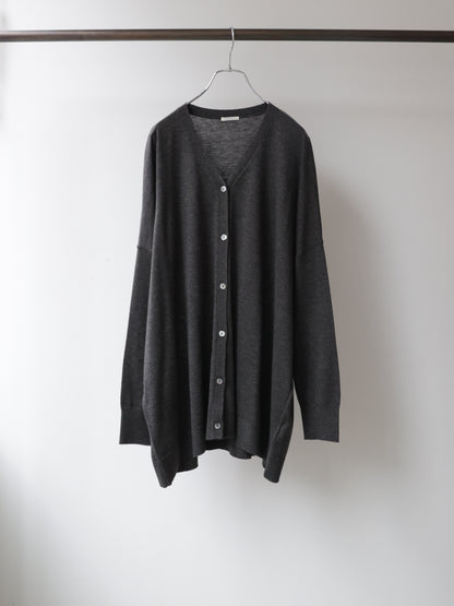 3-720300 wide knit cardigan