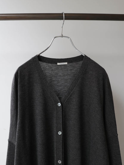 3-720300 wide knit cardigan