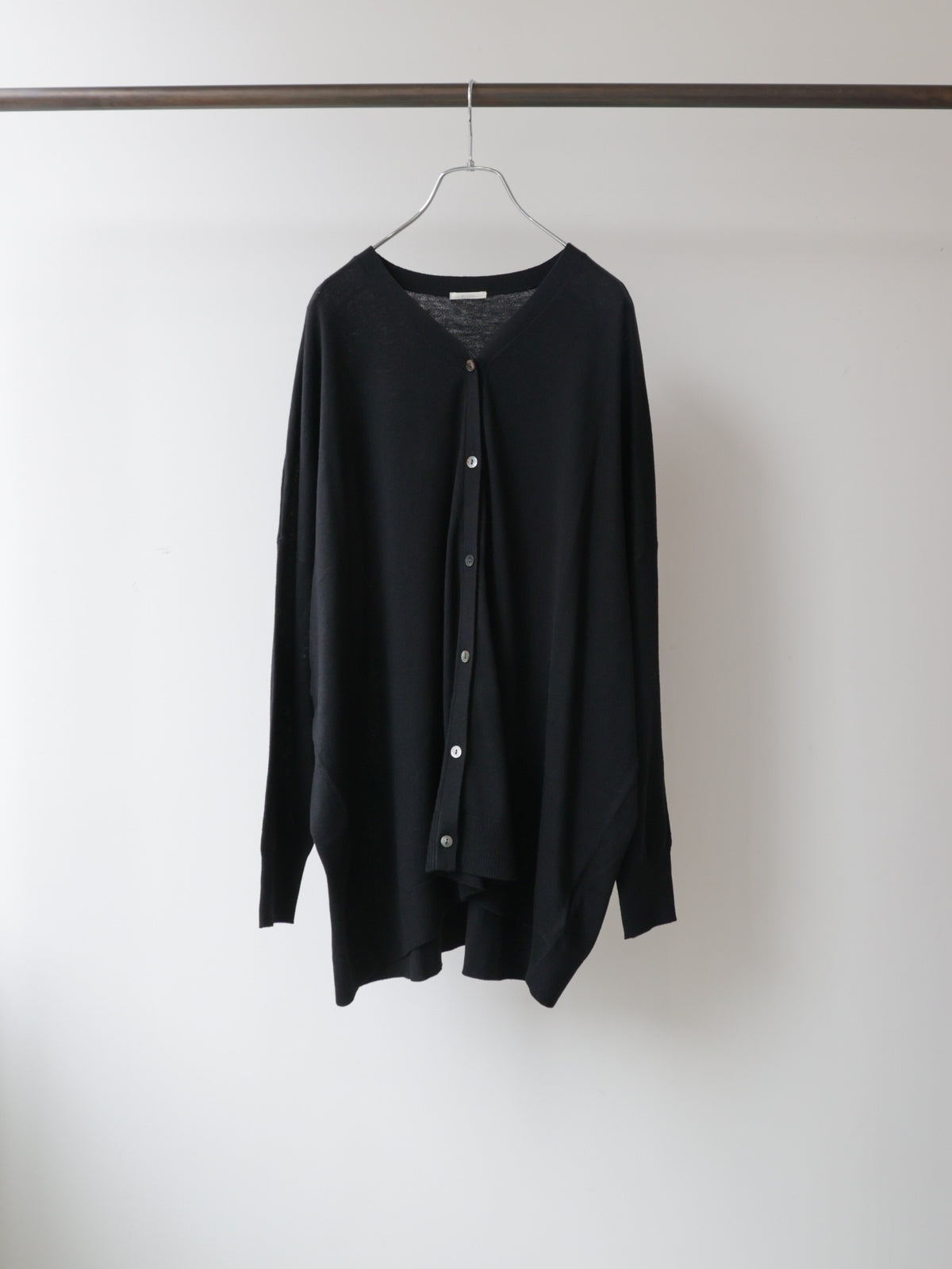 3-720300 wide knit cardigan