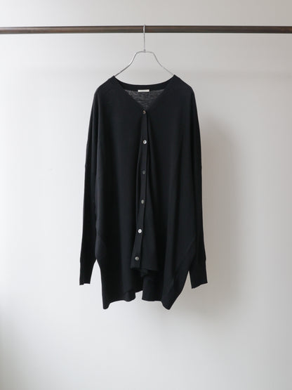 3-720300 wide knit cardigan