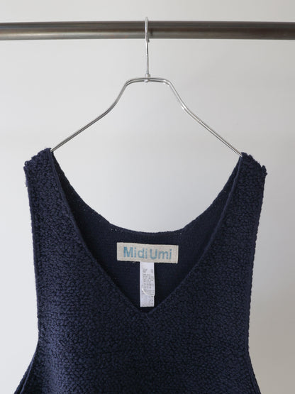3-72994763 pile boa knit vest