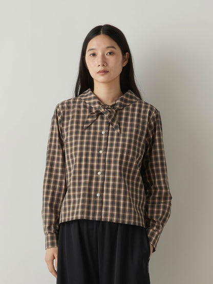 3-730237 scarf like short shirt