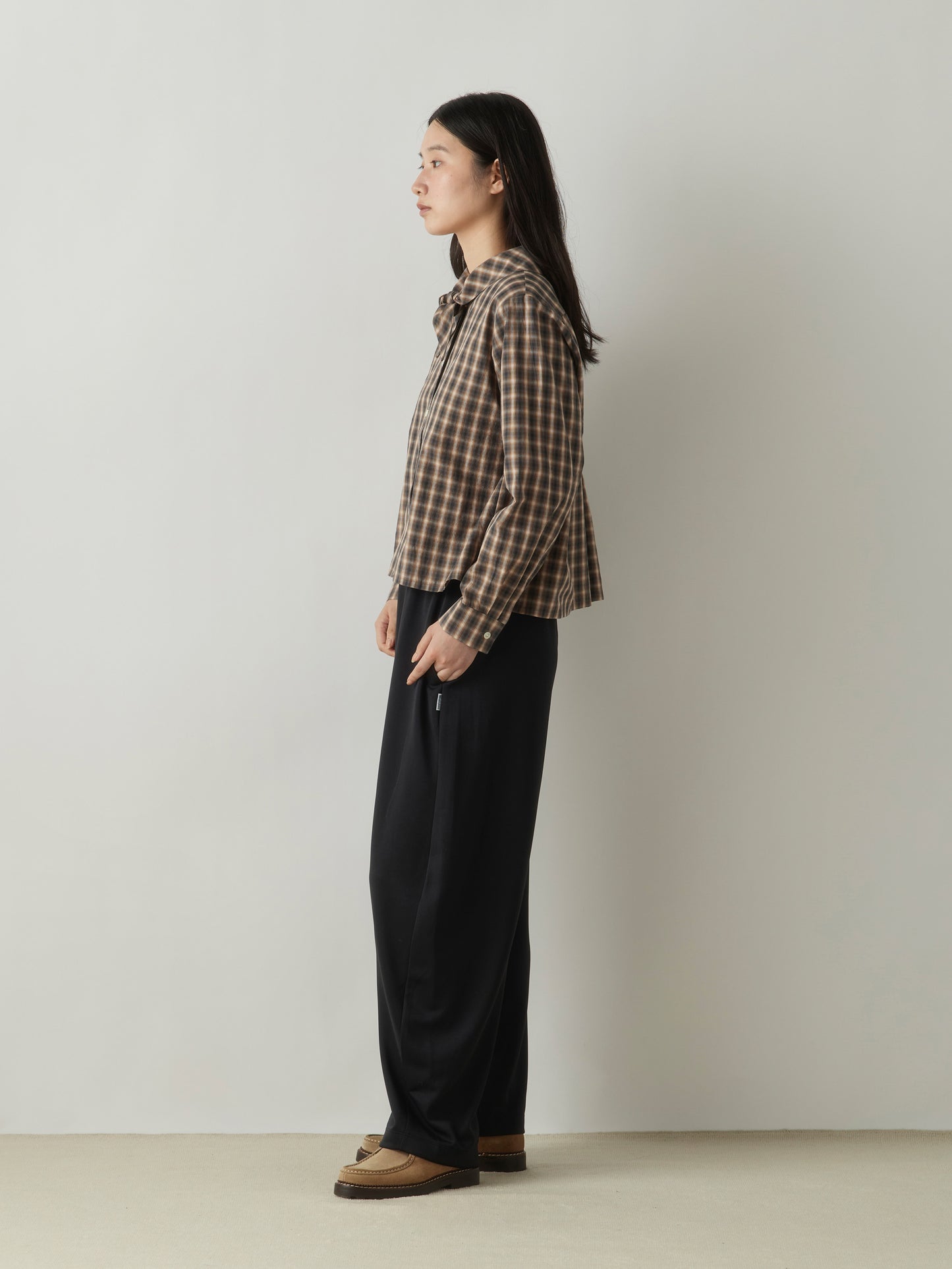 3-730237 scarf like short shirt