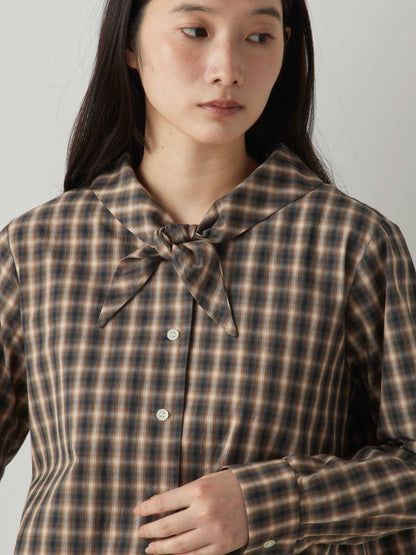 3-730237 scarf like short shirt