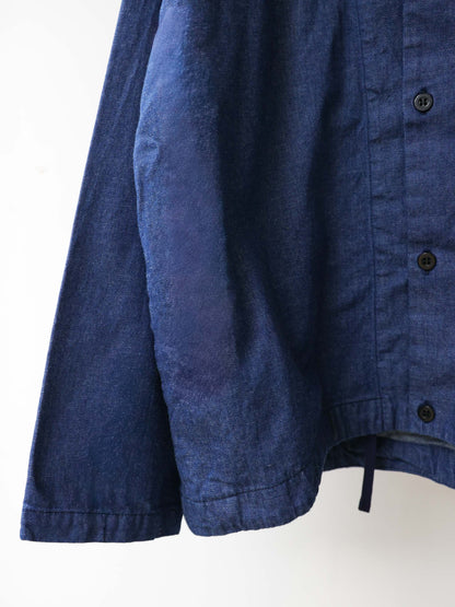 3-730276 denim hooded  shirt