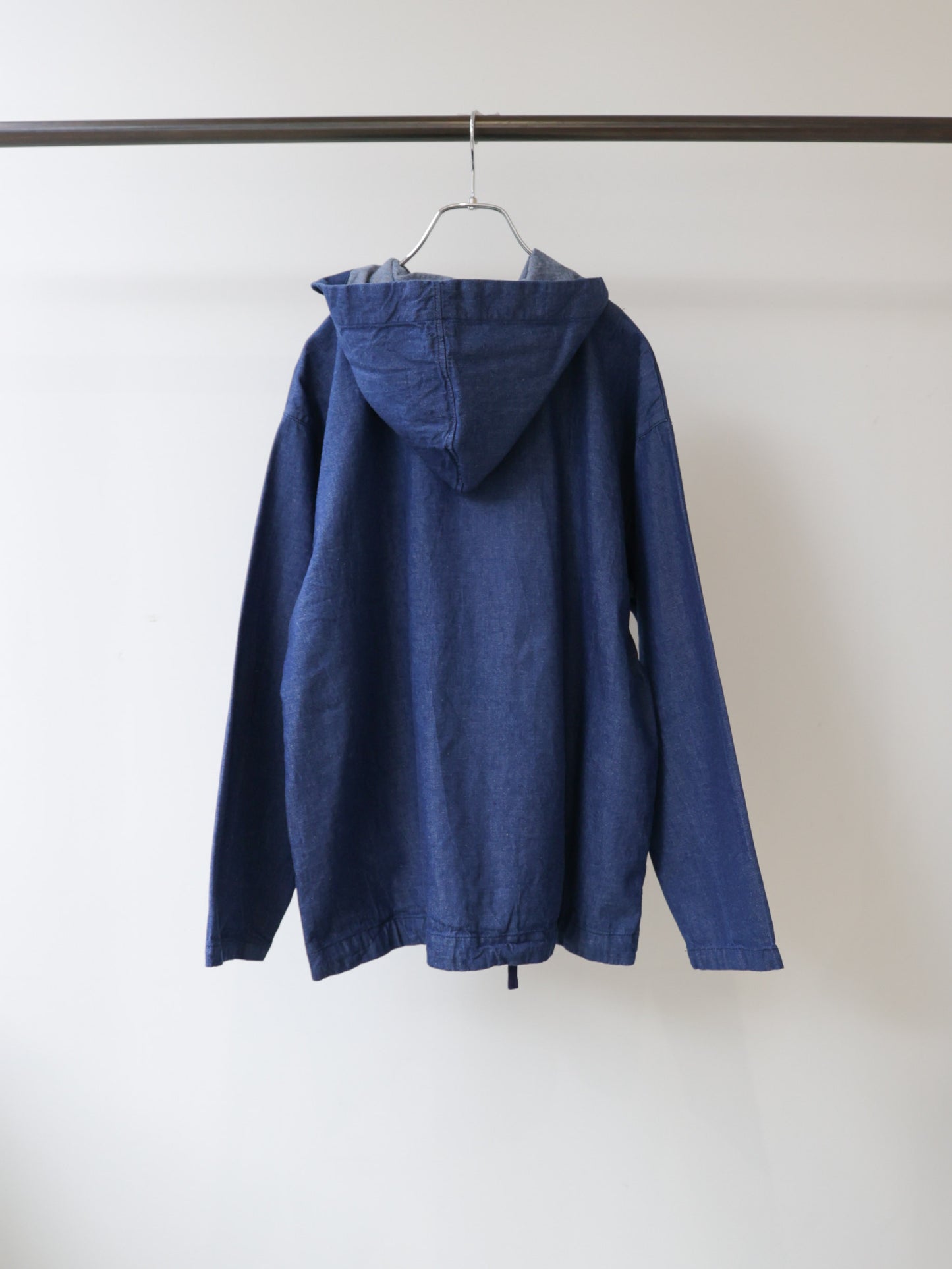 3-730276 denim hooded  shirt