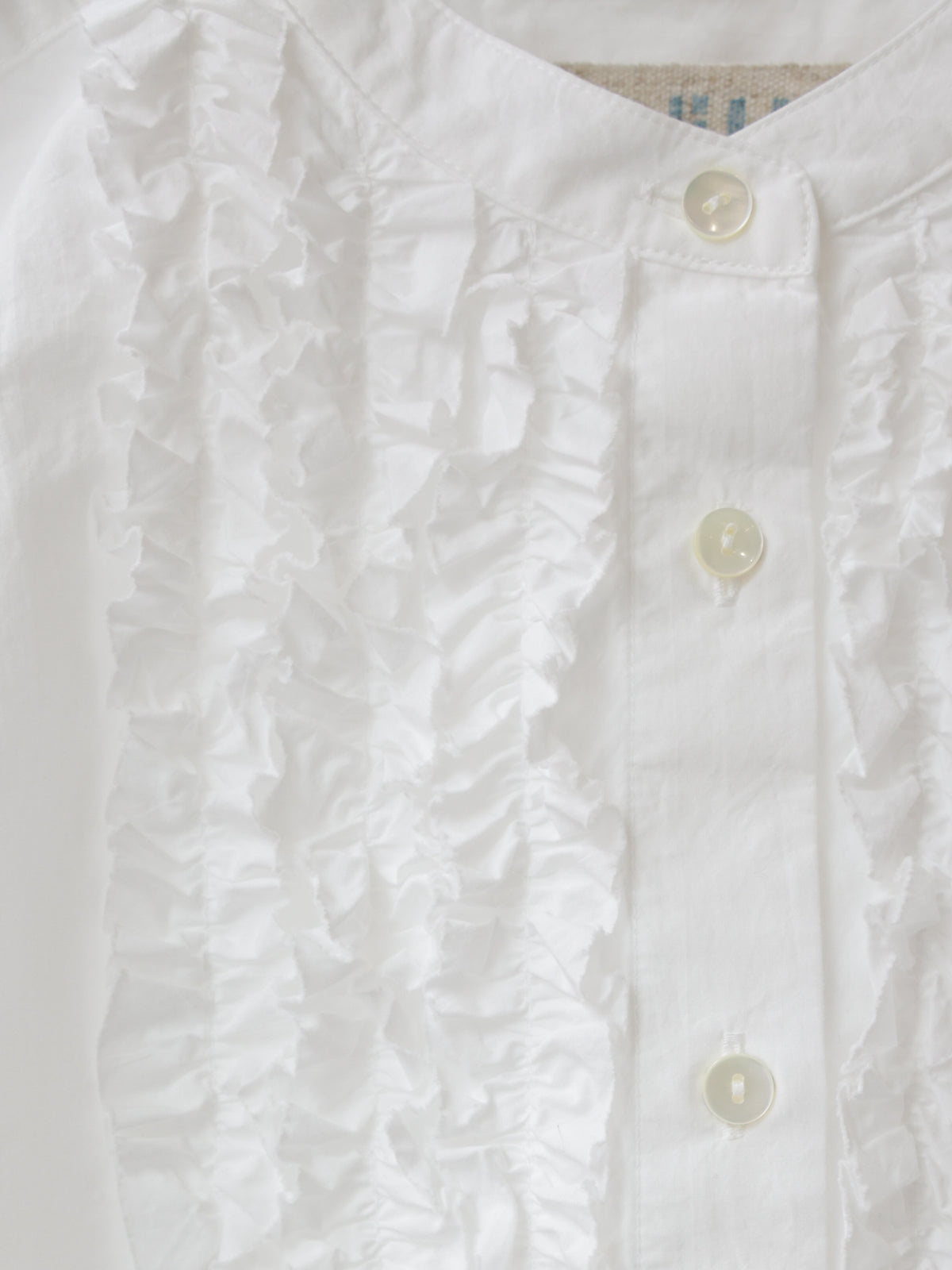 3-730287 front frill shirt