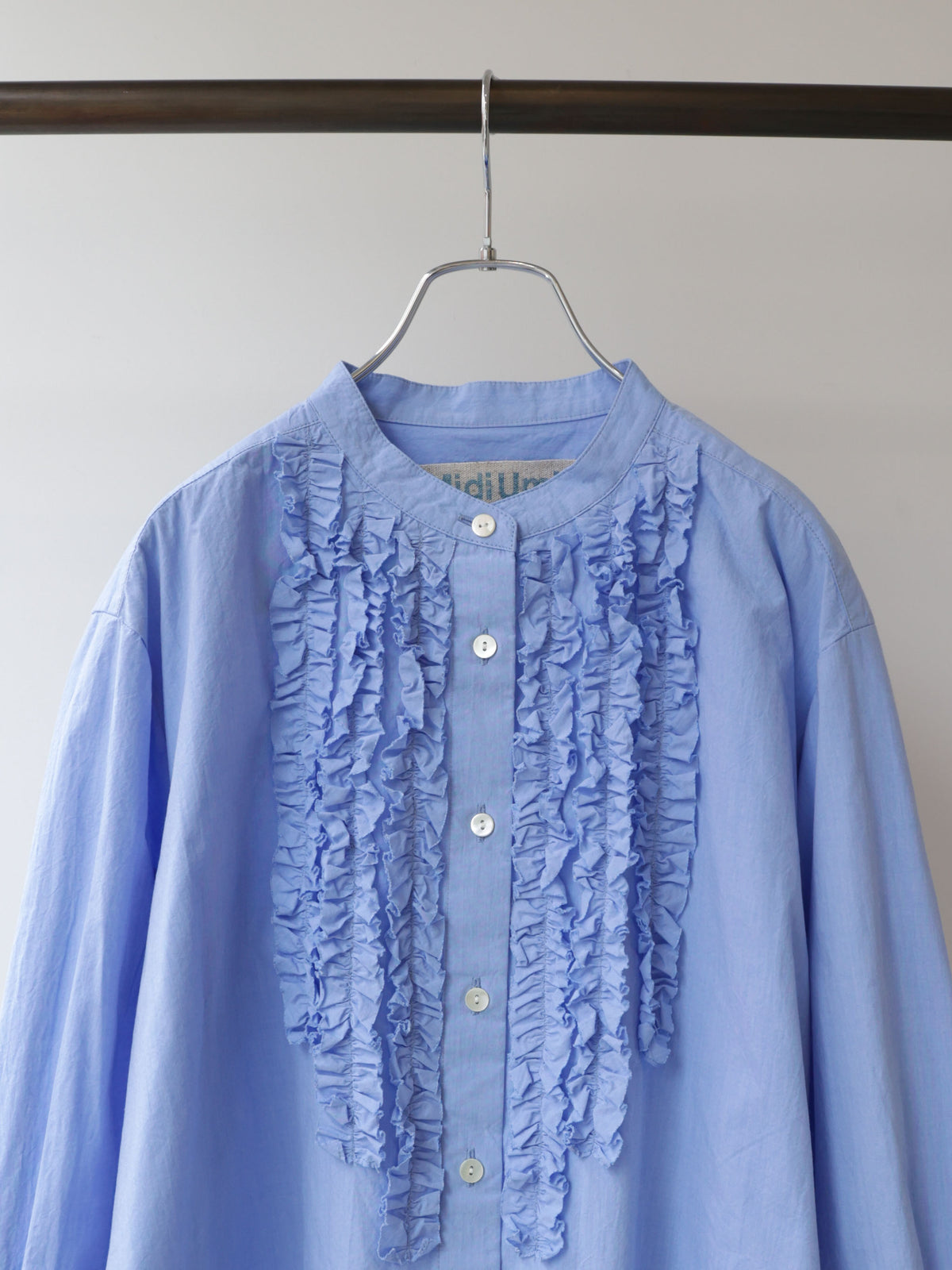 3-730287 front frill shirt