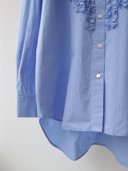 3-730287 front frill shirt