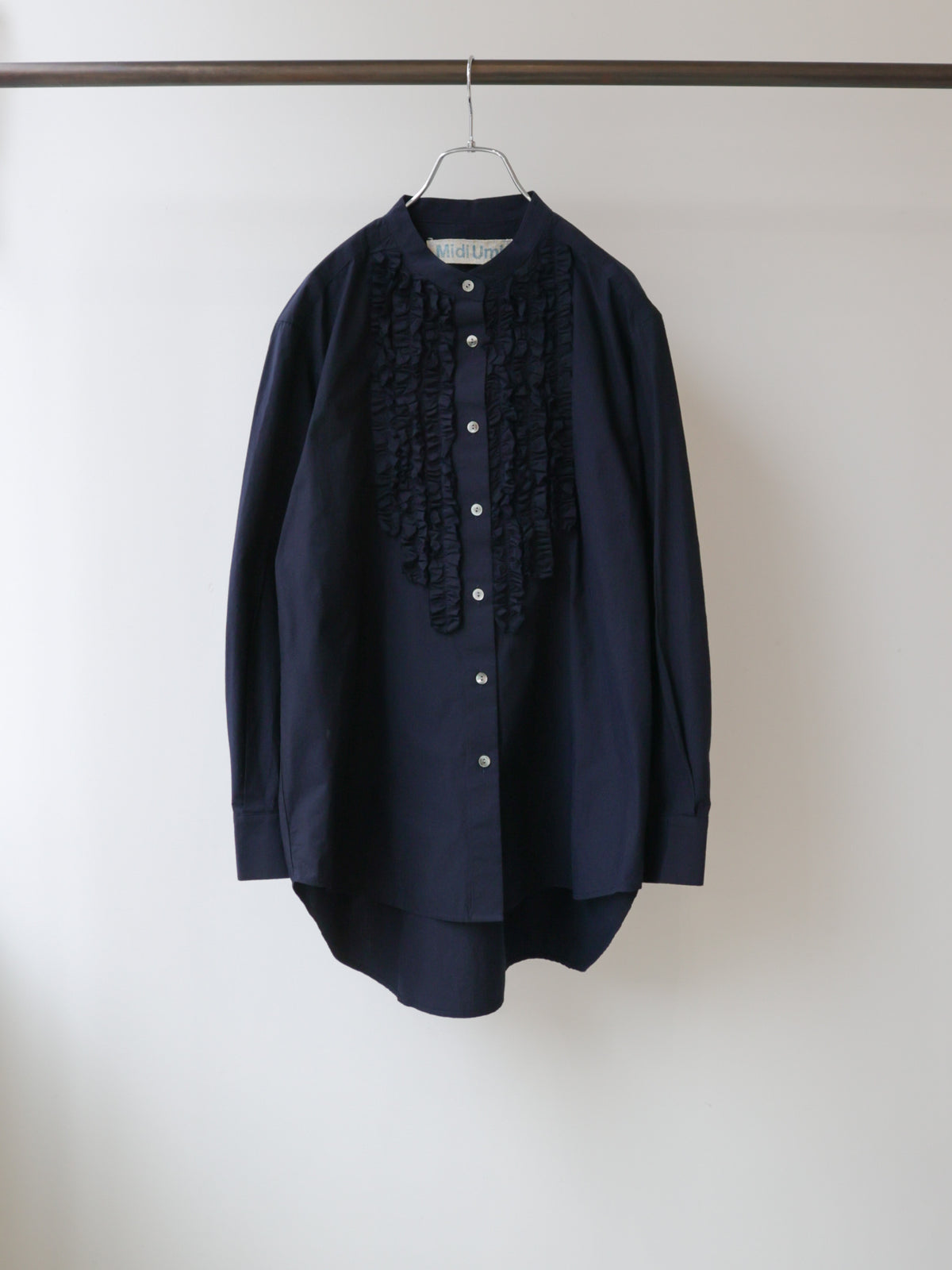 3-730287 front frill shirt