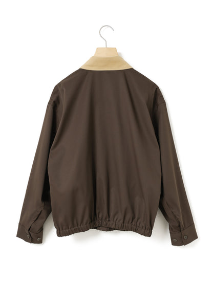 3-730331　contrast collar shirt