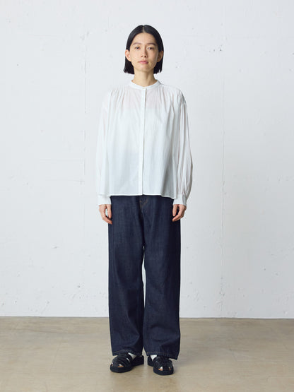 gathered wide shirt