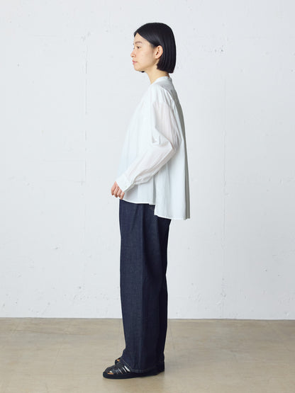 gathered wide shirt