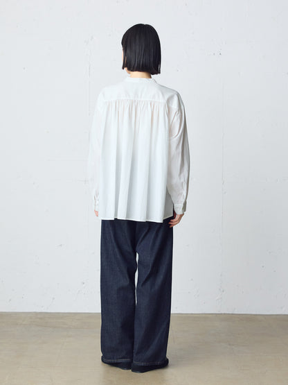 gathered wide shirt
