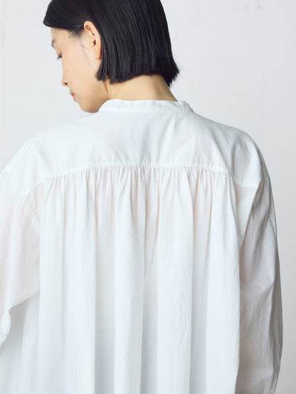 gathered wide shirt