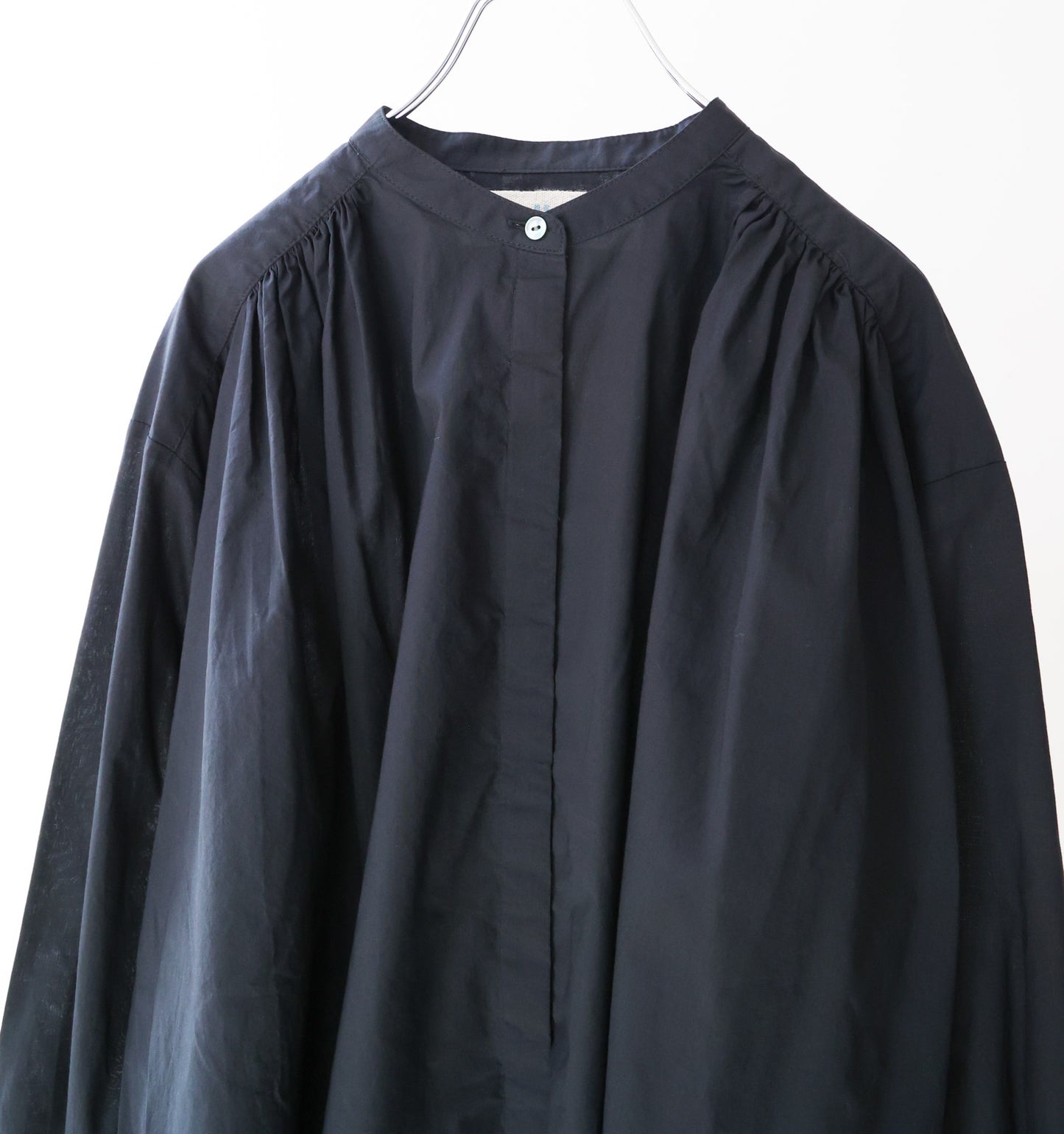 gathered wide shirt