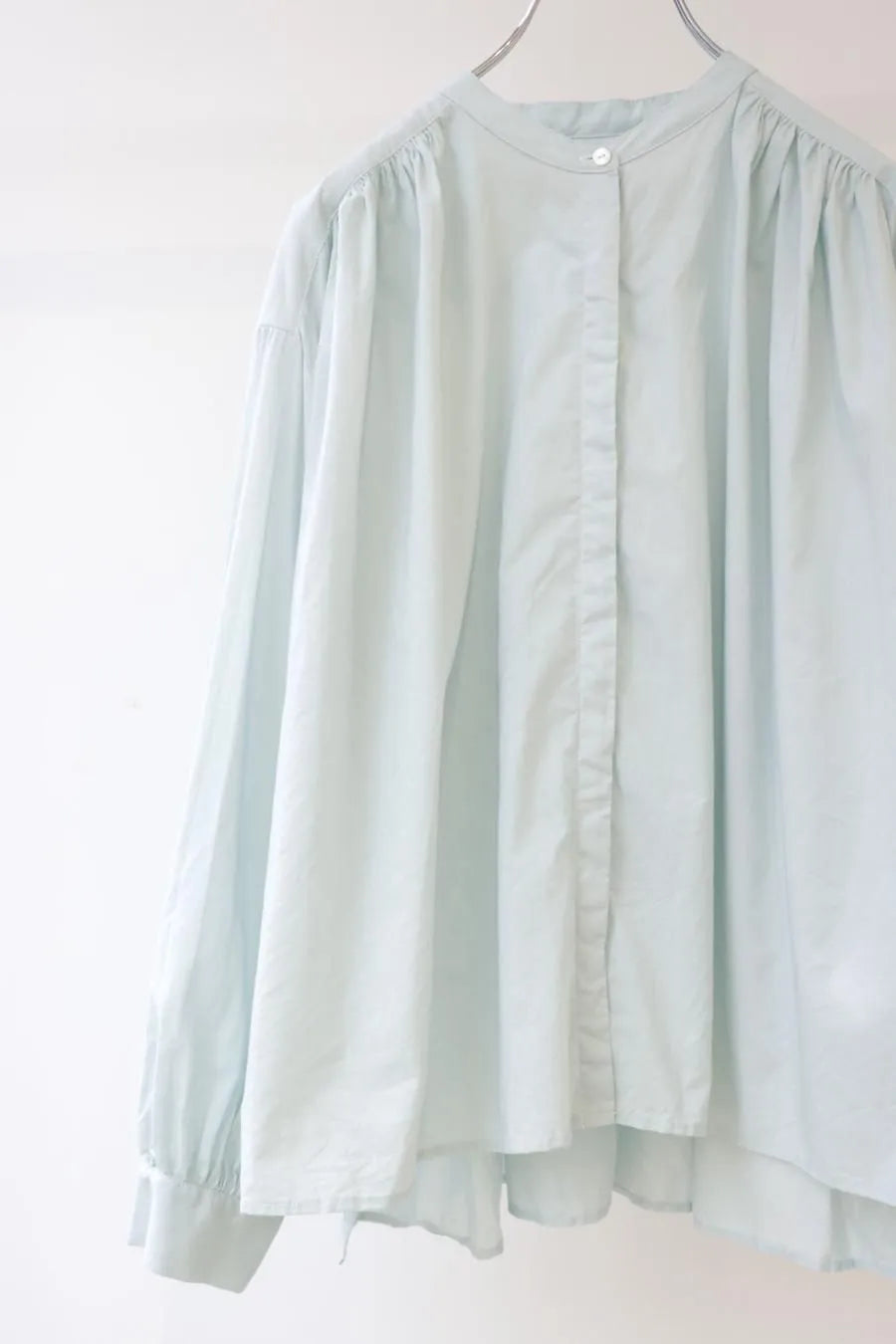 gathered wide shirt