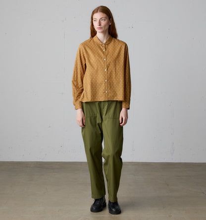 dots dutch collar shirt