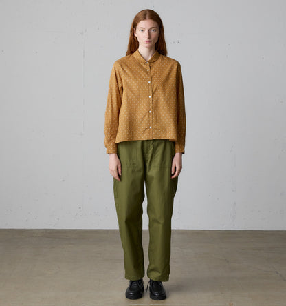 dots dutch collar shirt