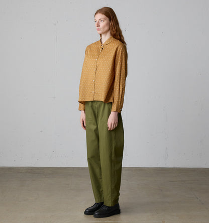 dots dutch collar shirt