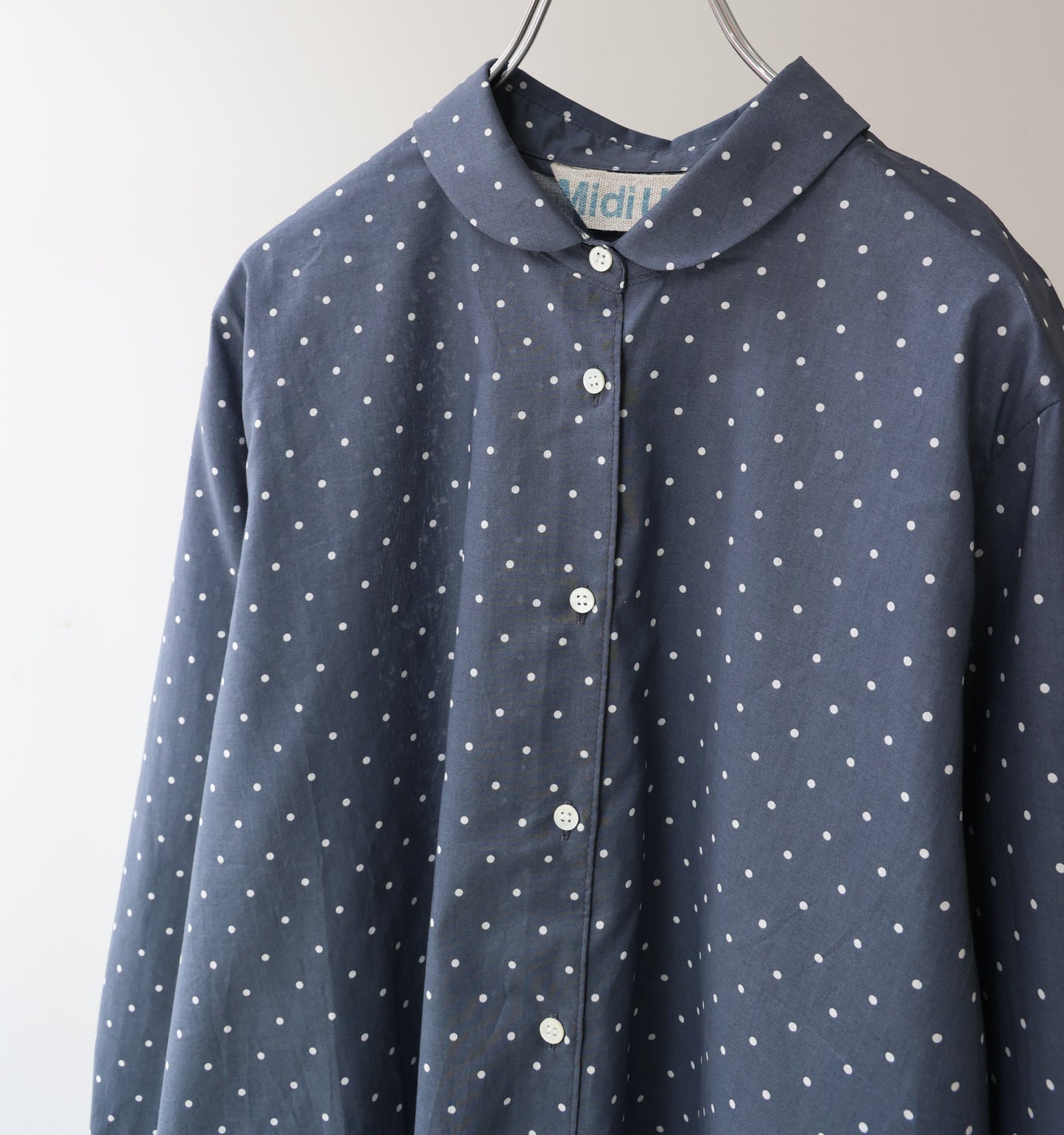 dots dutch collar shirt