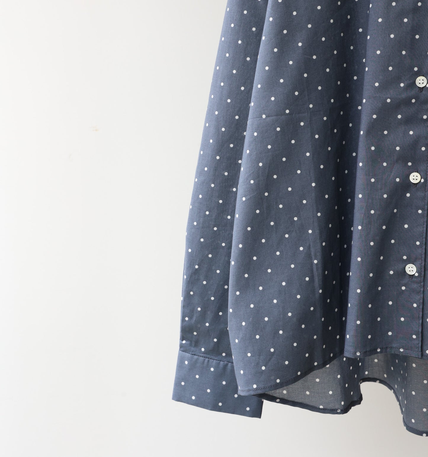 dots dutch collar shirt