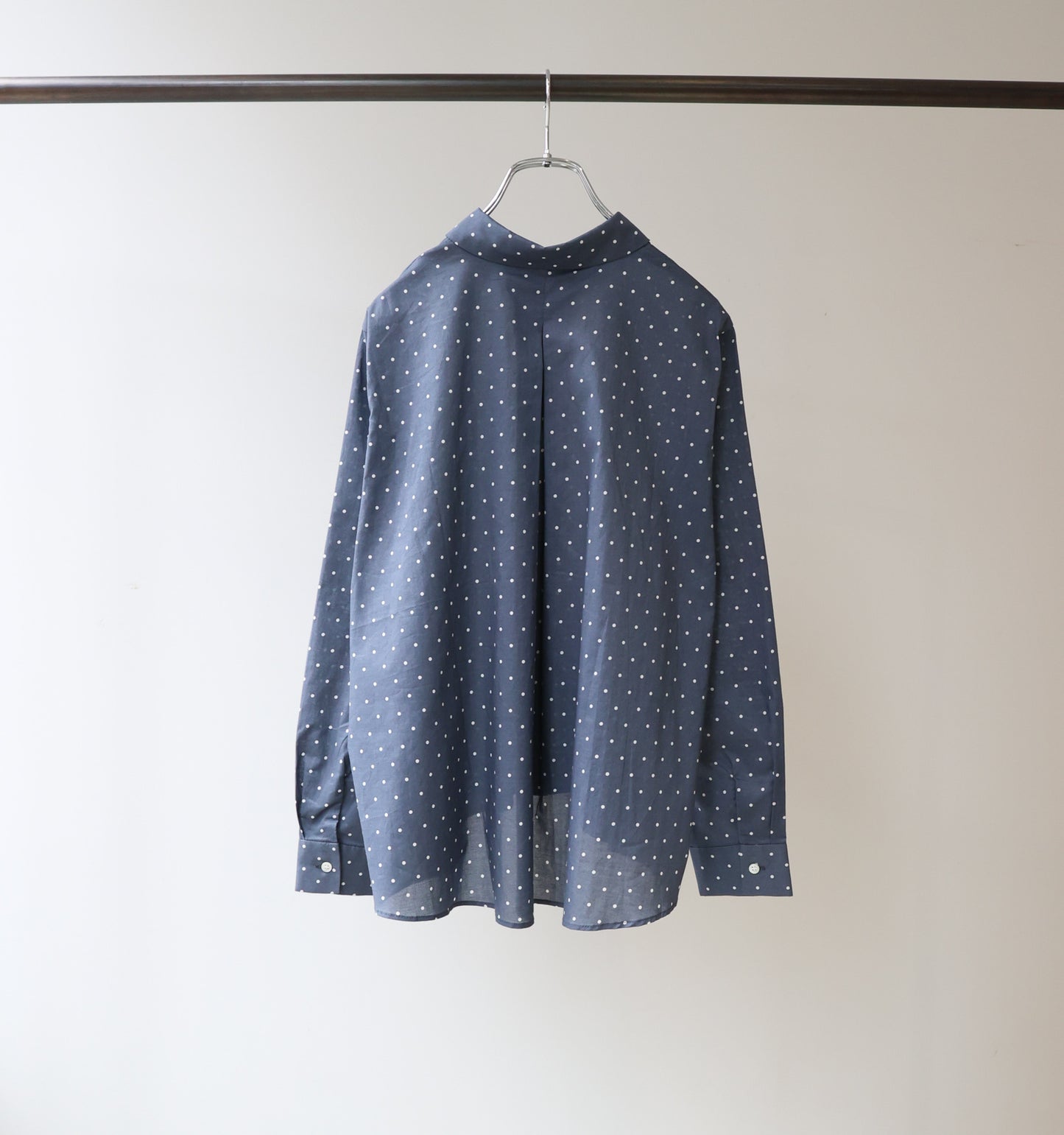 dots dutch collar shirt