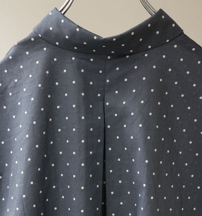 dots dutch collar shirt