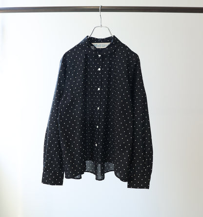 dots dutch collar shirt