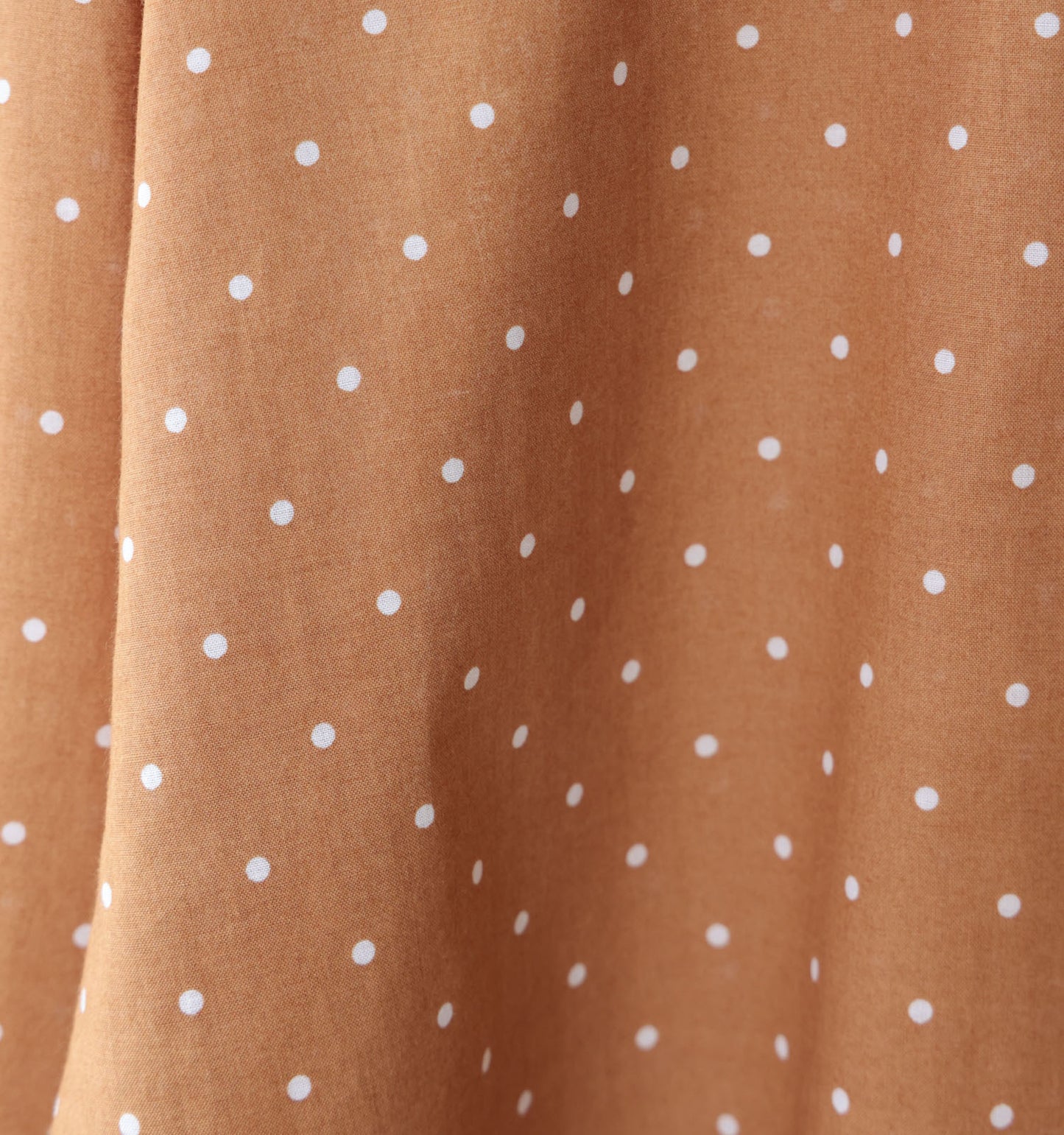 dots band collar shirt