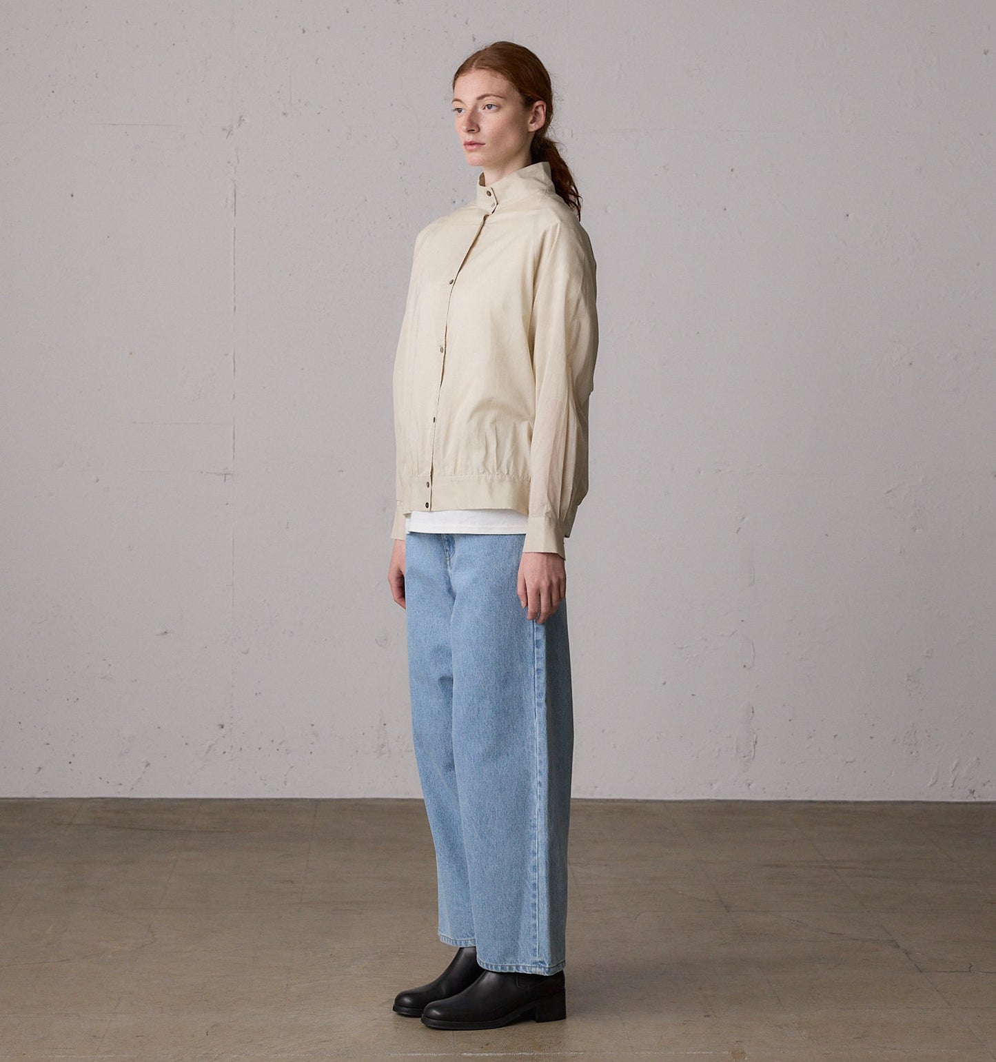 sheer swing top shirt