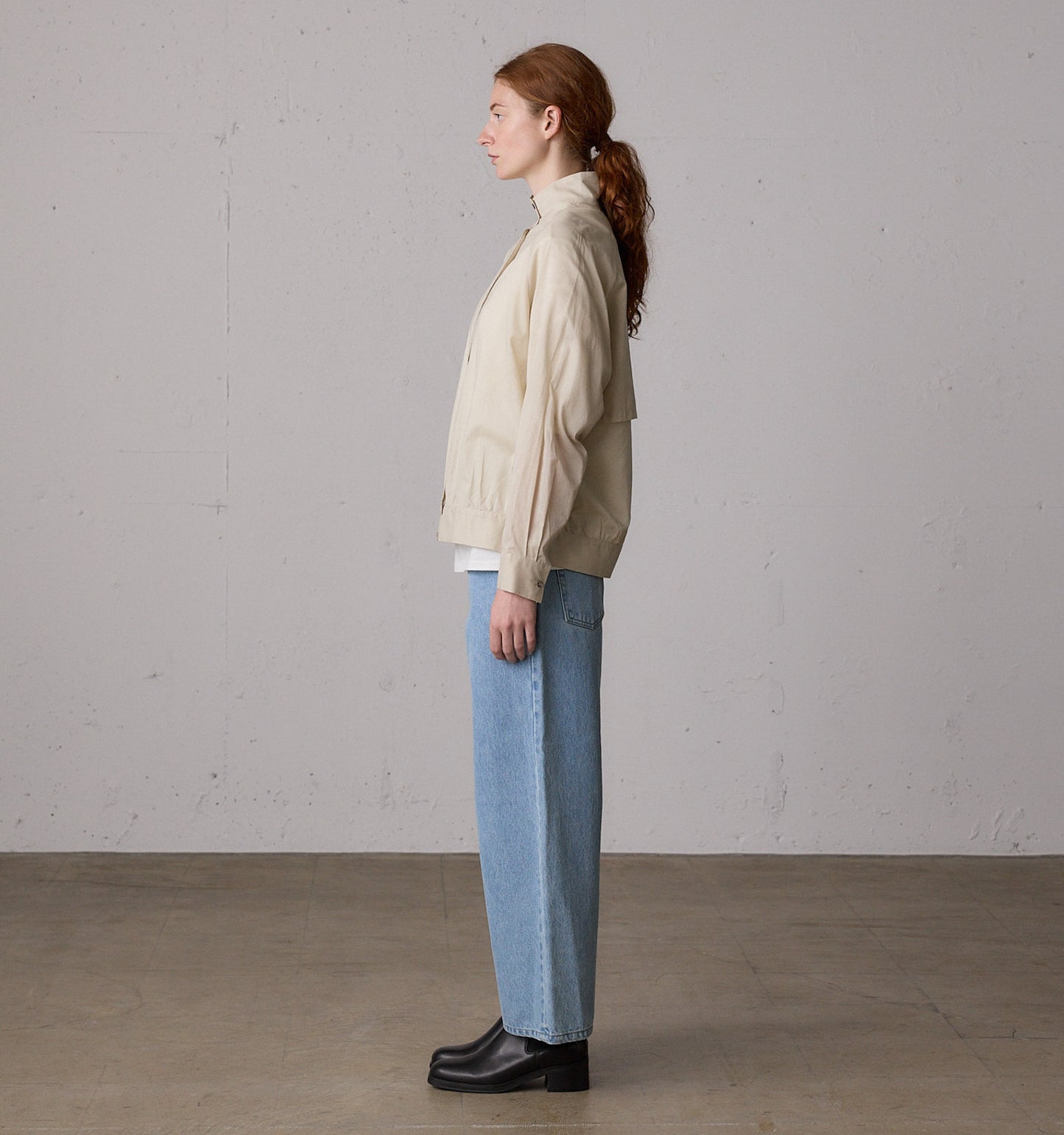 sheer swing top shirt