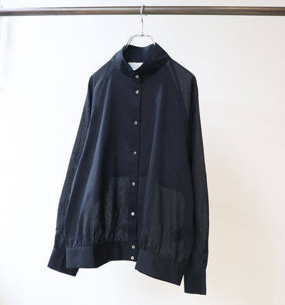 sheer swing top shirt