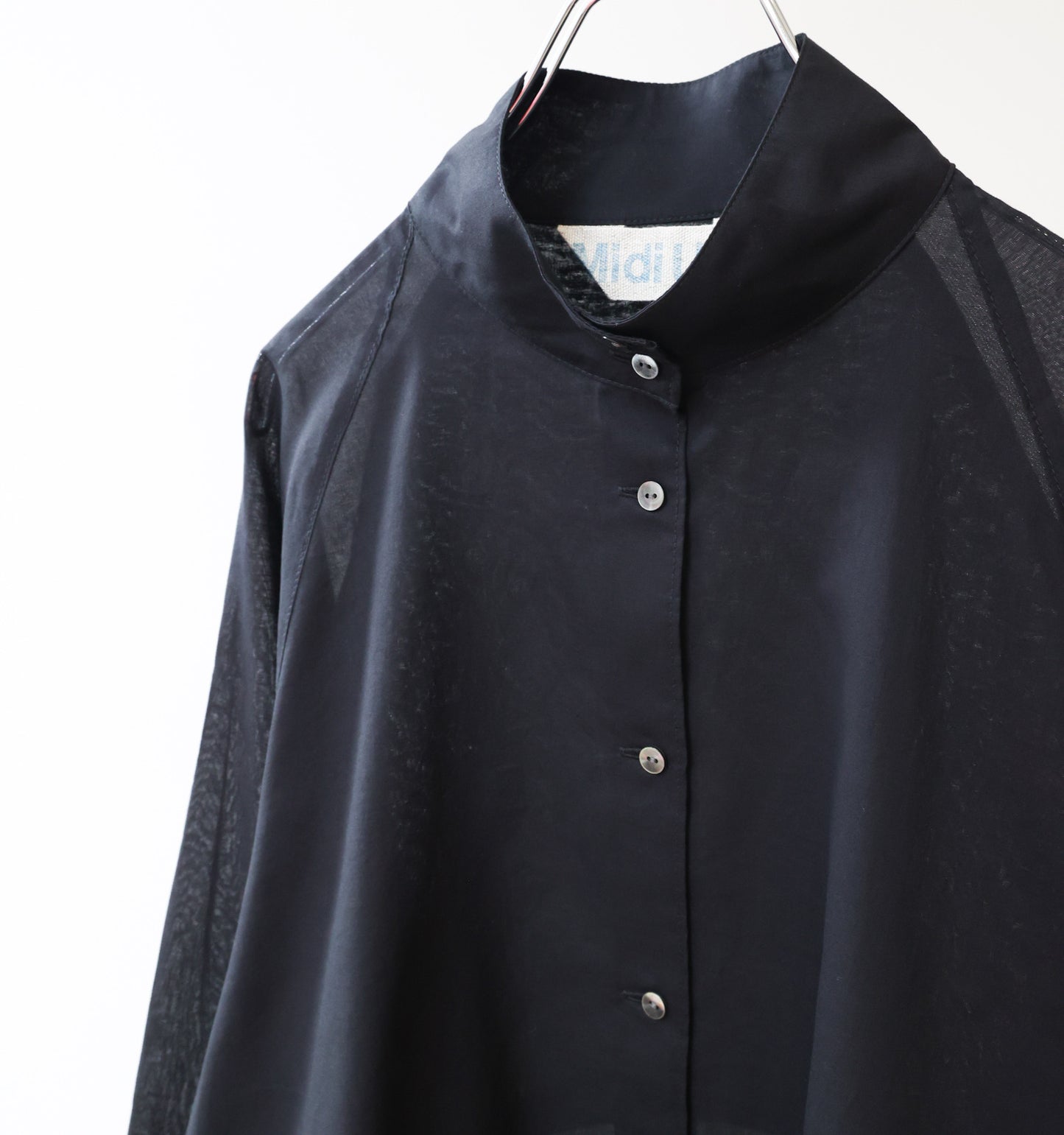sheer swing top shirt