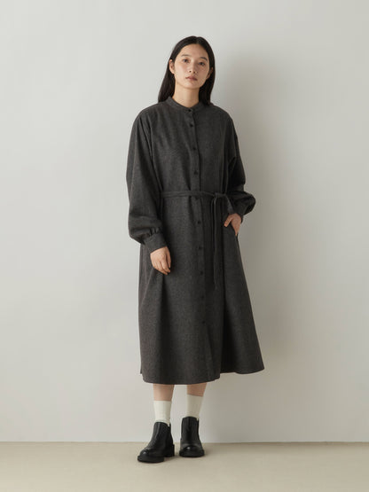 3-750260 stand collar coat one-piece