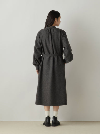 3-750260 stand collar coat one-piece