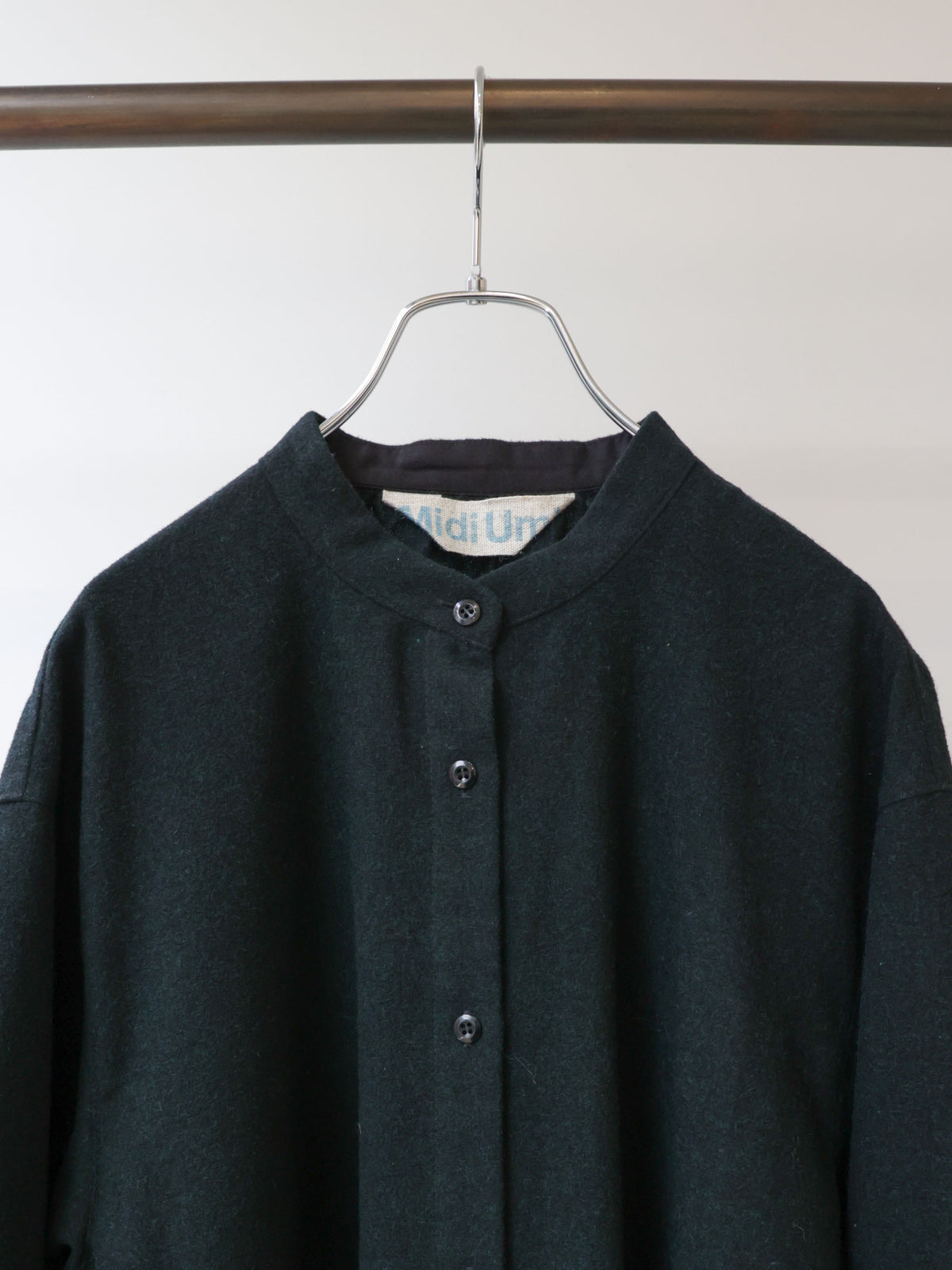 3-750260 stand collar coat one-piece