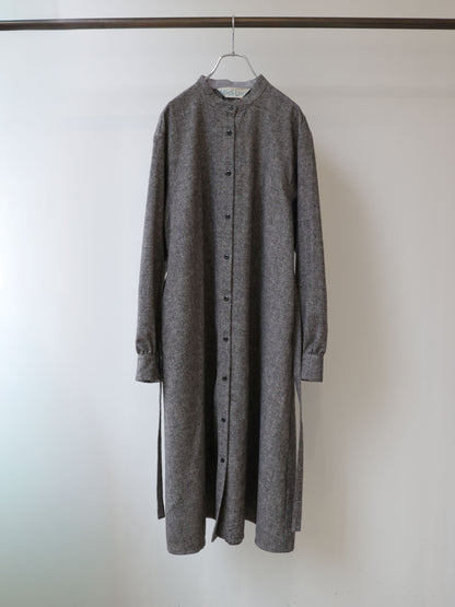 3-750260 stand collar coat one-piece