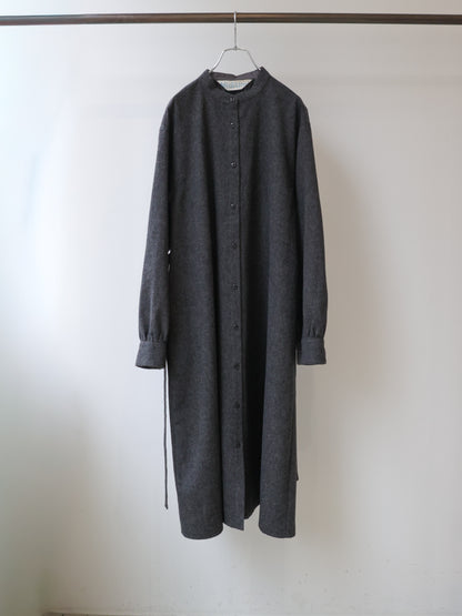 3-750260 stand collar coat one-piece