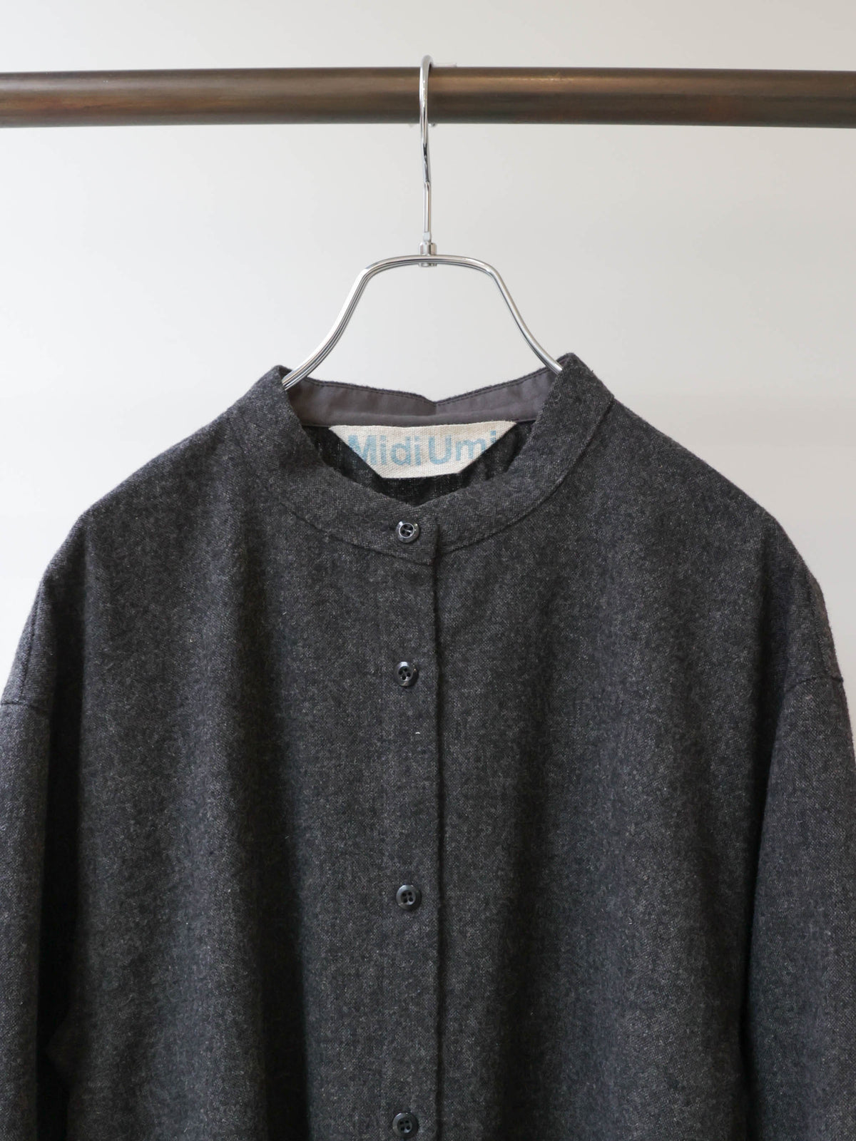 3-750260 stand collar coat one-piece