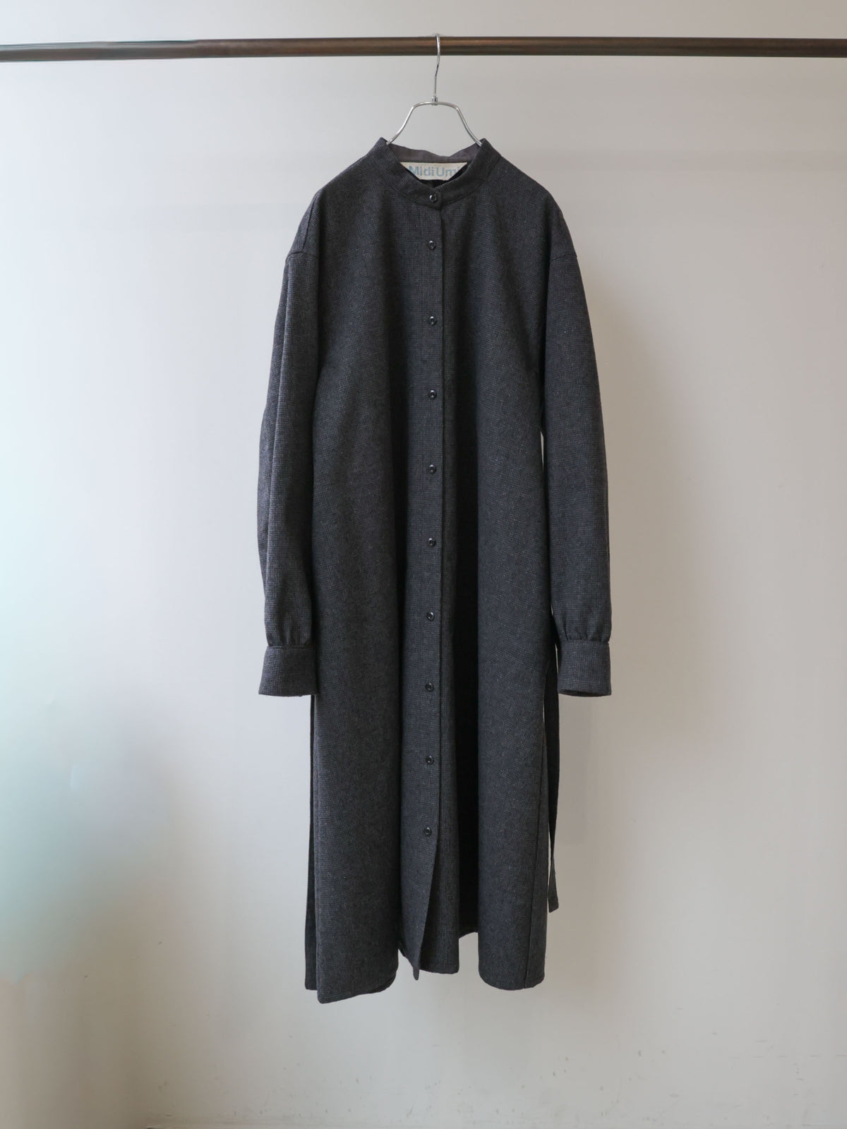 3-750260 stand collar coat one-piece