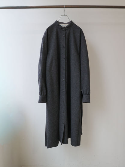 3-750260 stand collar coat one-piece