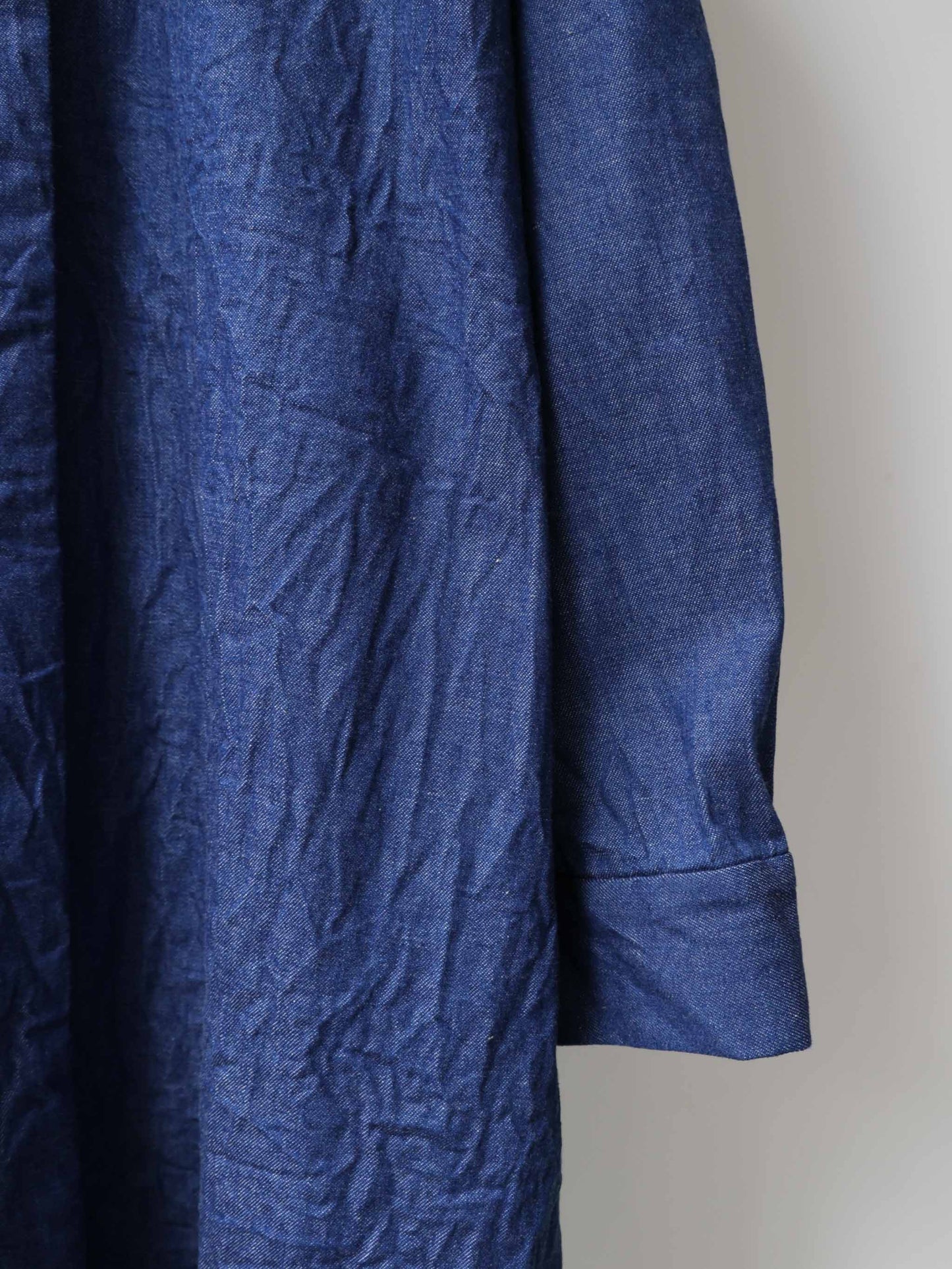 3-750261 denim coat one-piece